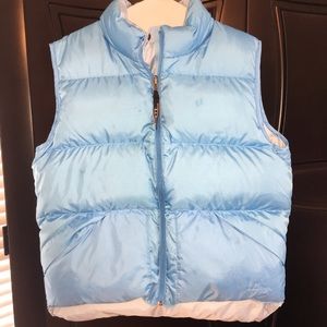 Baby blue vest
