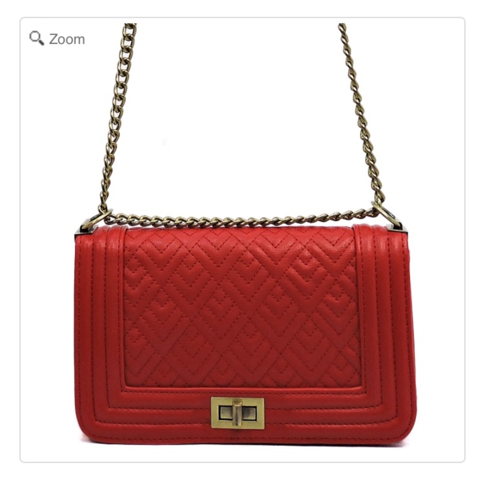 NEW Quilted Box Crossbody Shoulder Bag - Picture 3 of 8
