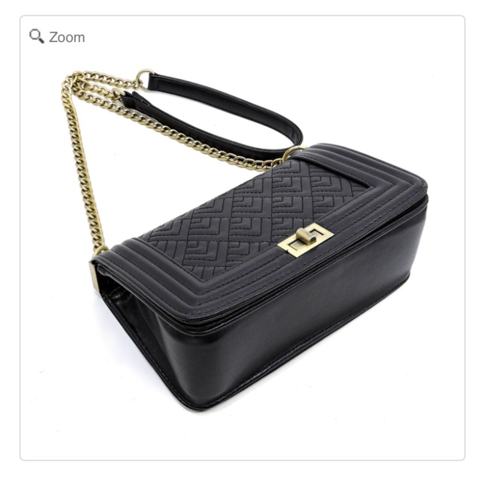 NEW Quilted Box Crossbody Shoulder Bag - Picture 8 of 8