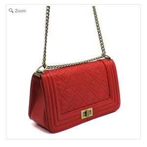 NEW Quilted Box Crossbody Bag