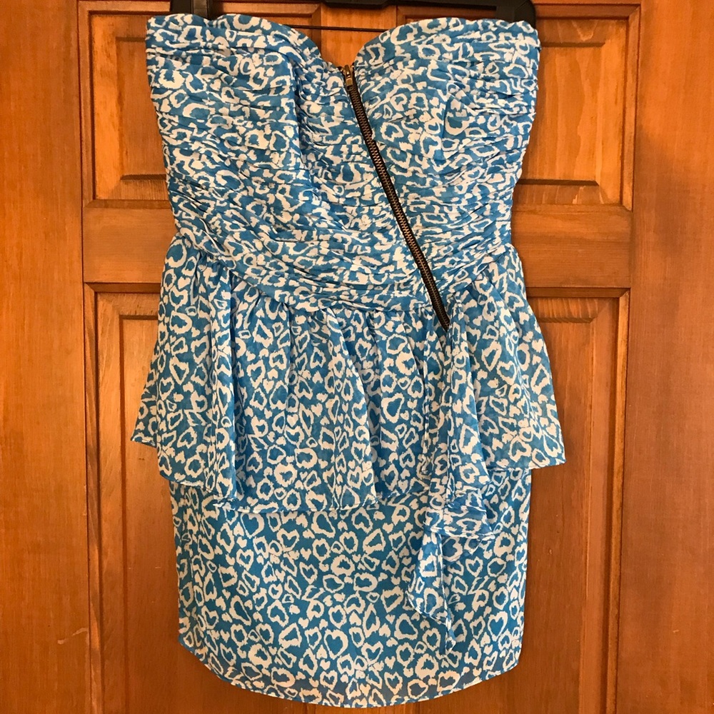 Ark & Co. Blue and White cocktail dress