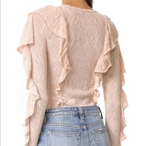 Ronny Kobo Collection Other - Blush Lace Knit Bodysuit Ronny Kobo Collection Other - Blush Lace Knit Bodysuit
