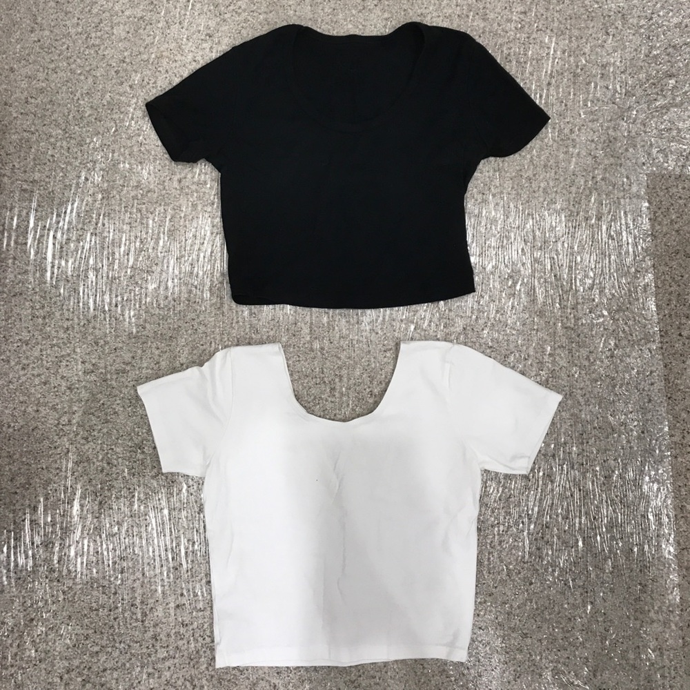 American Apparel Crop Tops Size Large