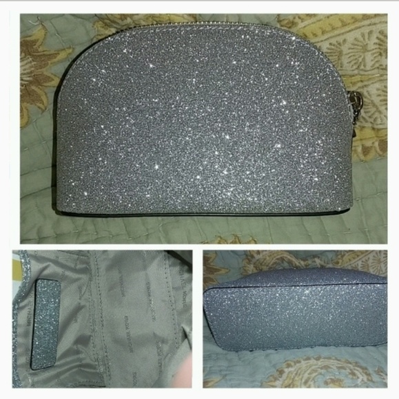 NWOT Michael Kors Glitter Pouch! - Picture 3 of 3