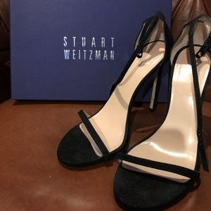 Stuart Weitzman Nudist High Heel Sandals Size 10