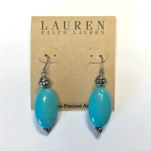 Ralph Lauren Turqoise Drop Earrings