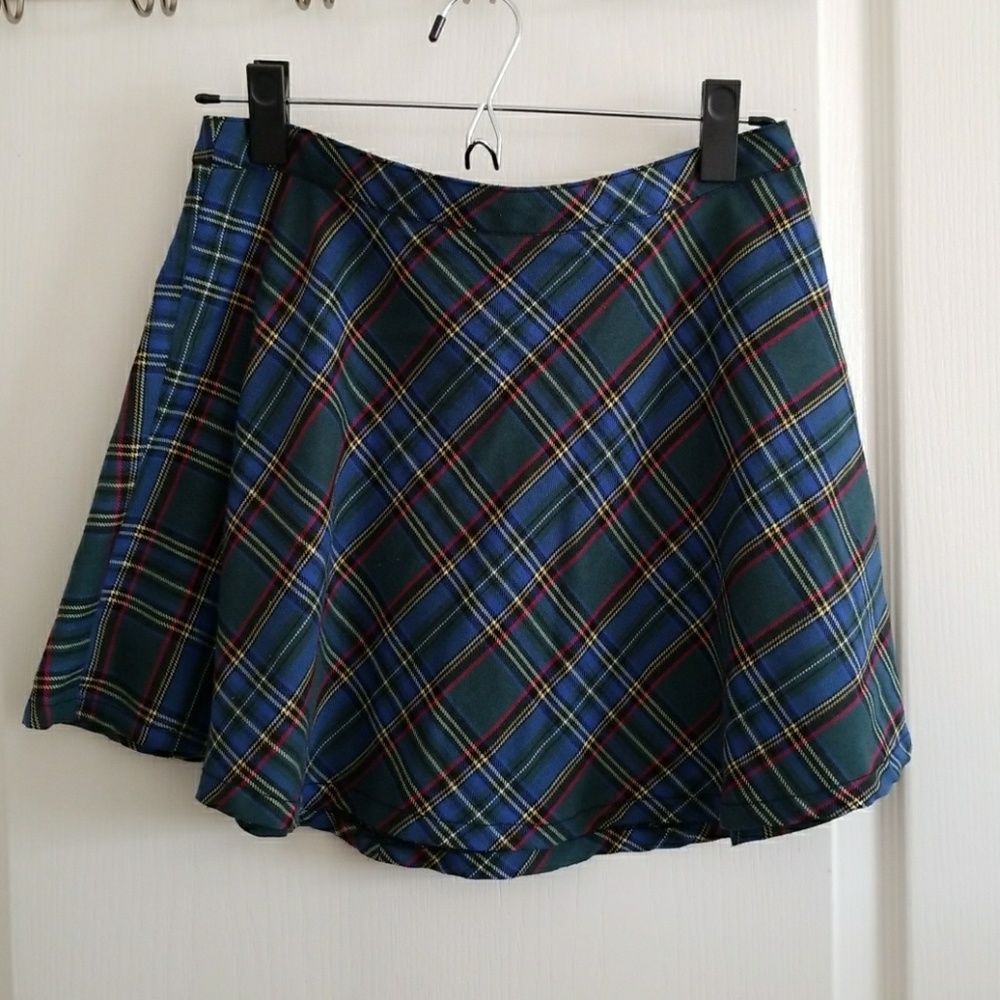 Adorable Green Plaid Tripp Skirt