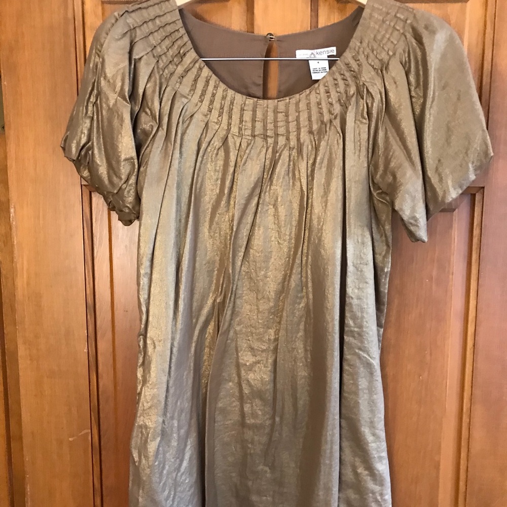 Kenzie Gold Sheath