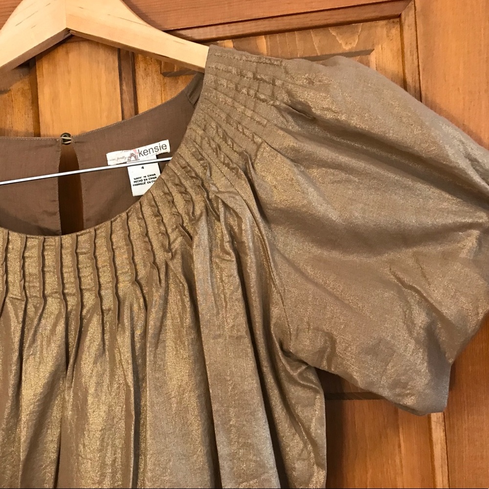 Kenzie Gold Sheath - Picture 2 of 4