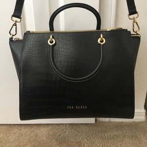 Ted Baker Exotic Zip Detail Large Tote