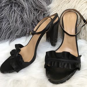 Chloé black heels