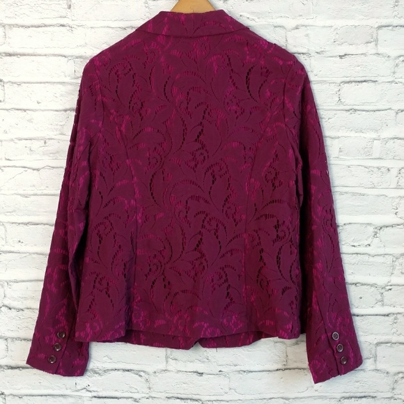 CAbi lace overlay jacket - Picture 2 of 8