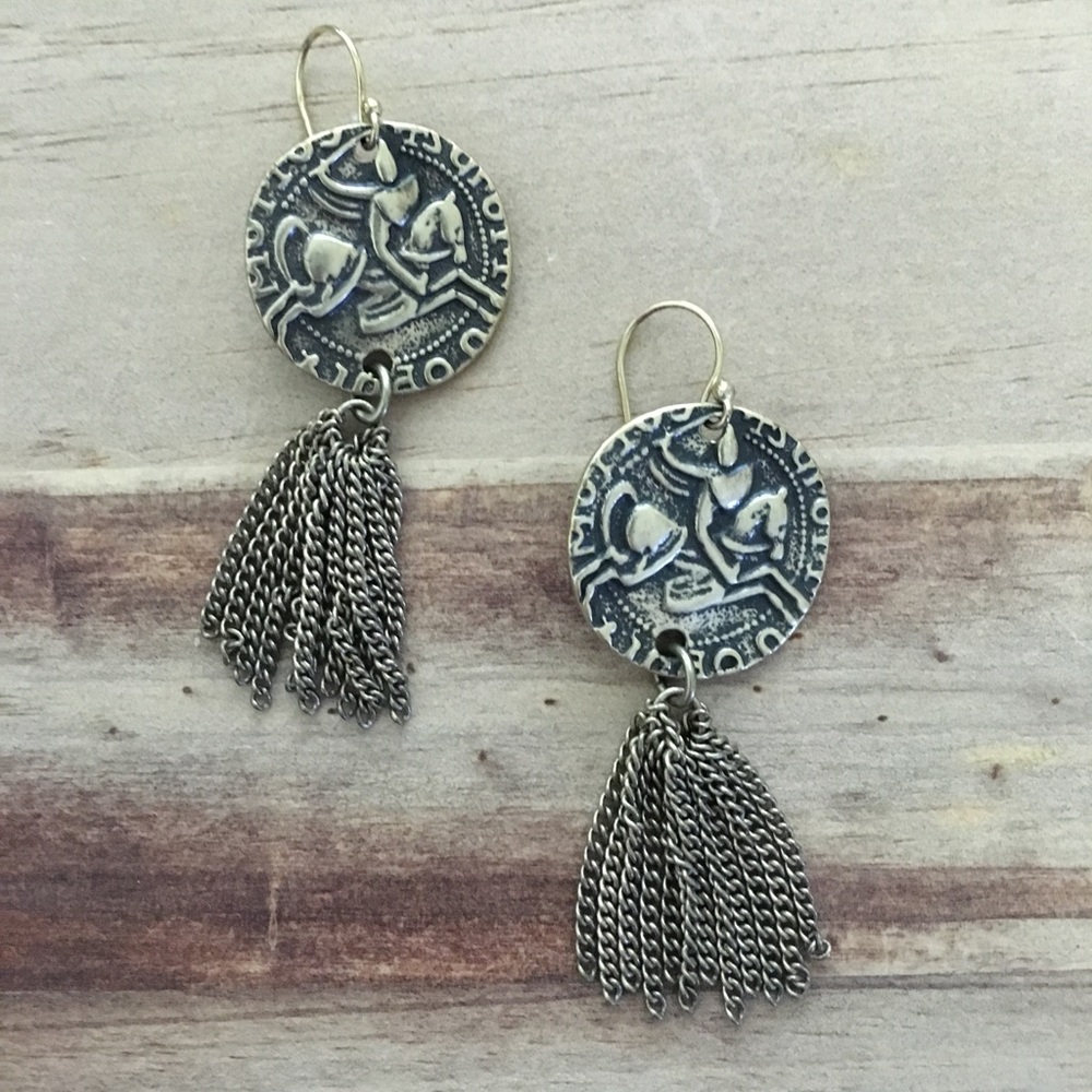 KR Garden Gate Earrings (Brass)