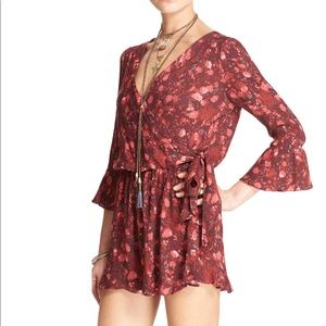 “Floral Foliage”Romper. By Free People Romper “Floral Foliage”Romper. By Free People Romper
