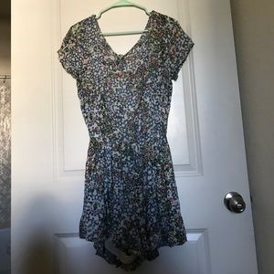 Printed romper