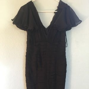 Deep Purple Fitted Dress