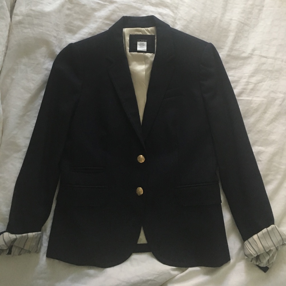 J.Crew Navy Blazer