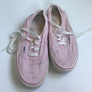 Pink classic vans