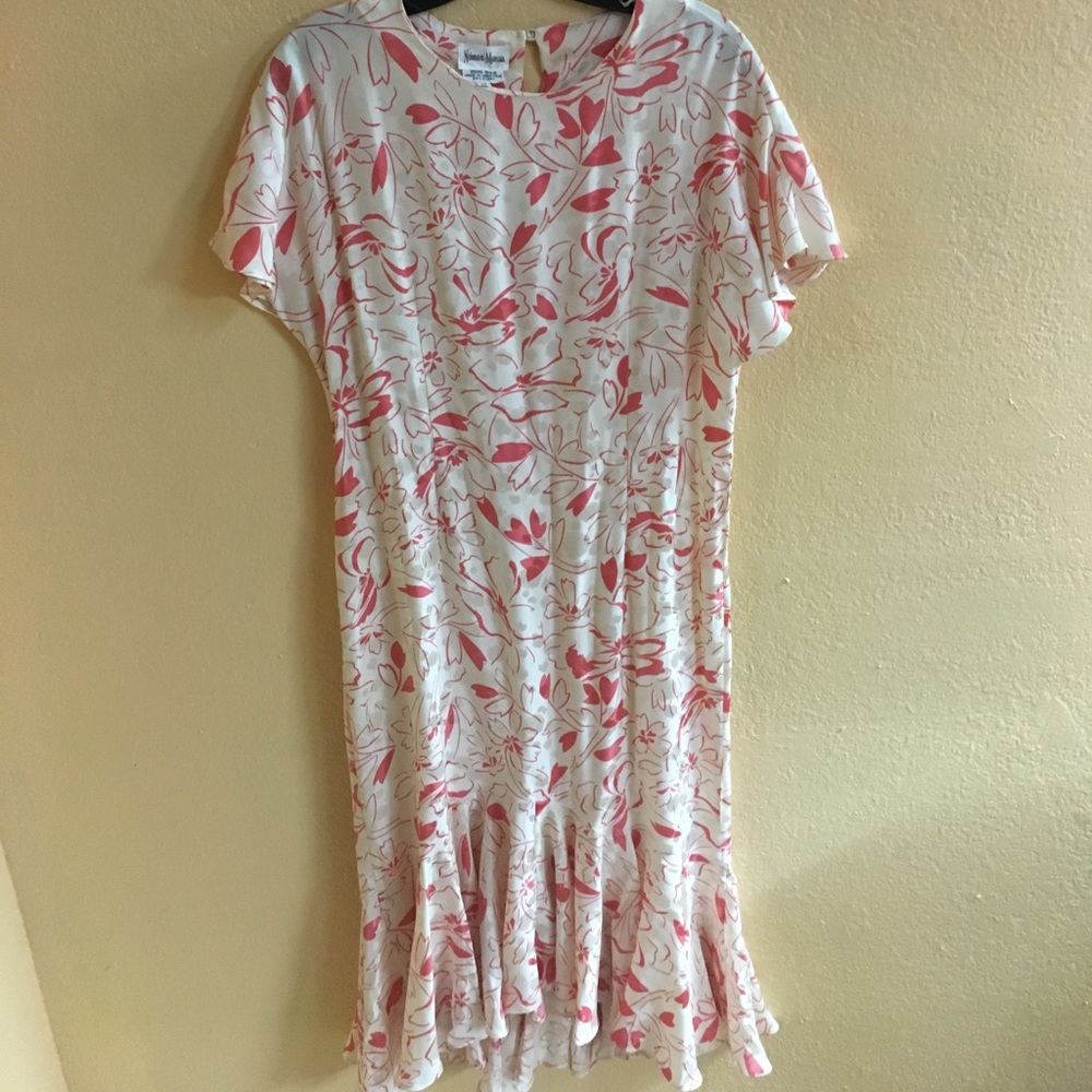 Authentic Vintage Neiman Marcus 100% Silk Dress