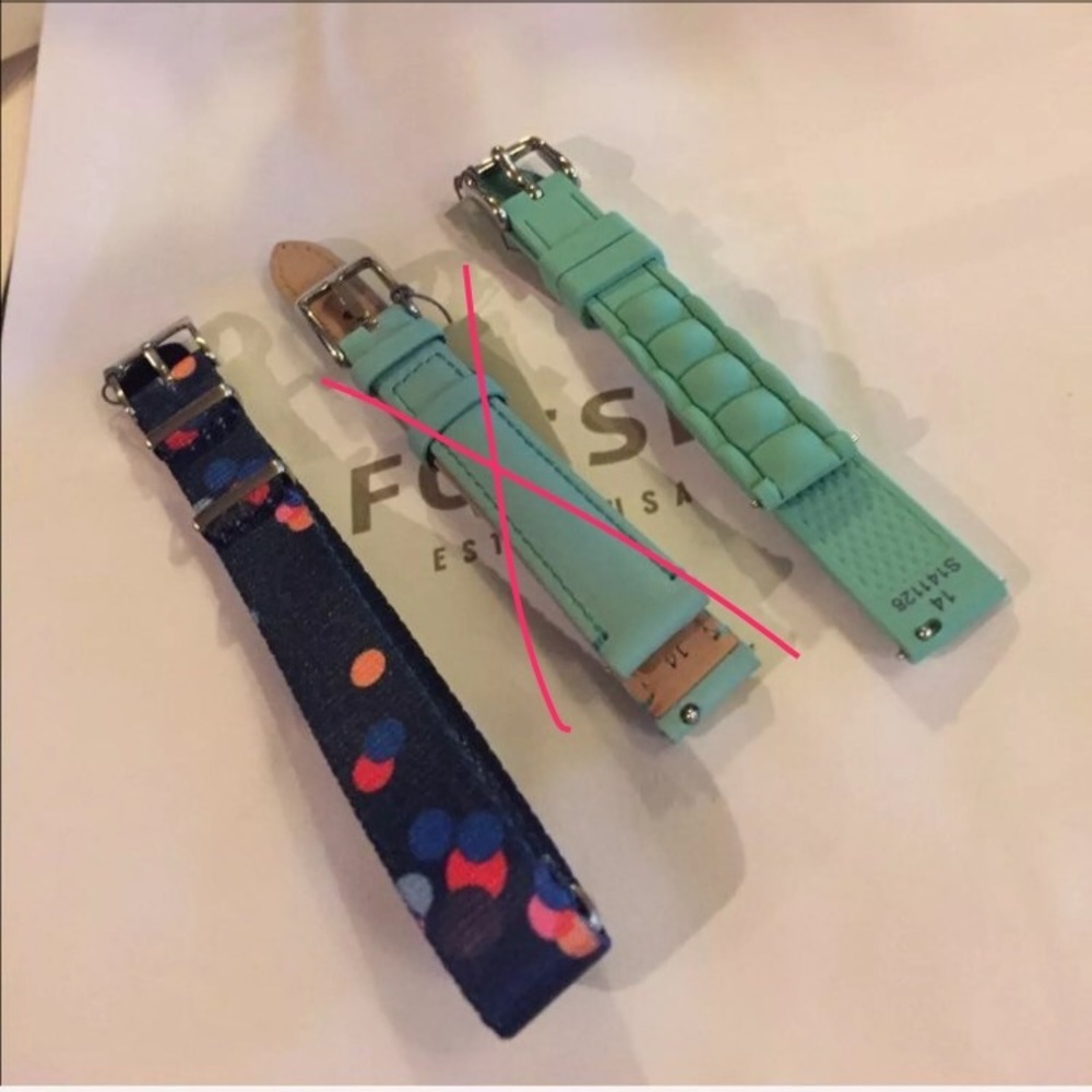 14 mm watchband set of two