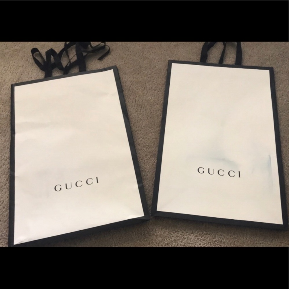 Gucci store gift bag