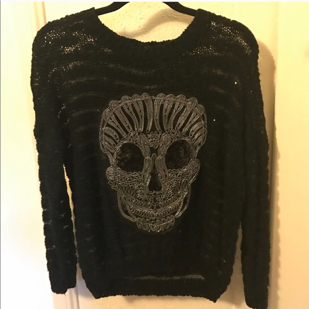 LF skull sweater