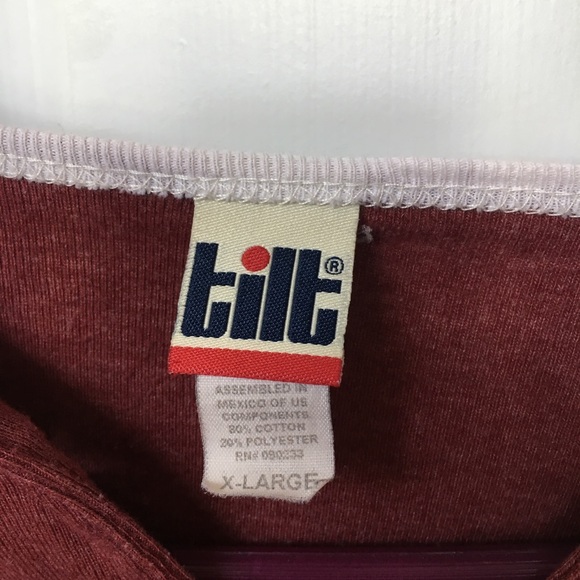 Maroon long sleeved shirt from PacSun - Picture 2 of 3