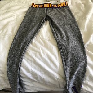 Victoria Secret LSU Leggings Victoria Secret LSU Leggings