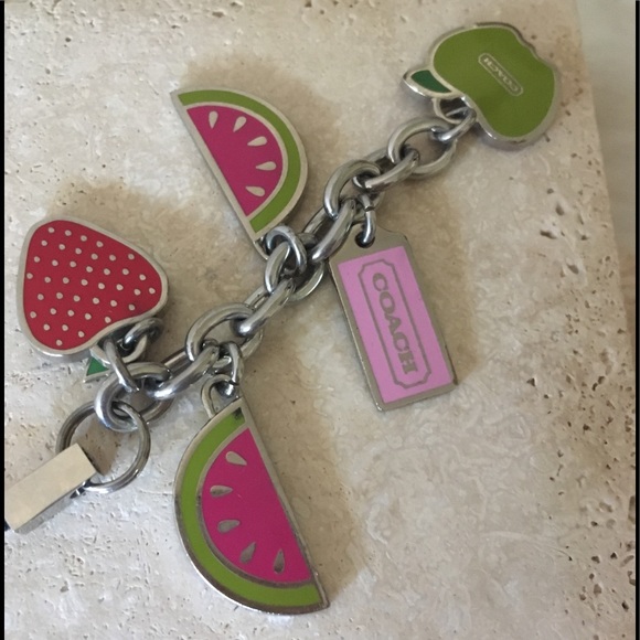 Coach Summer Fruit Bag / Key Fob - Picture 2 of 3