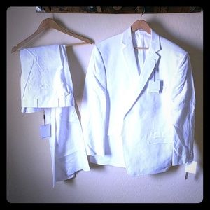 White Linen Suit