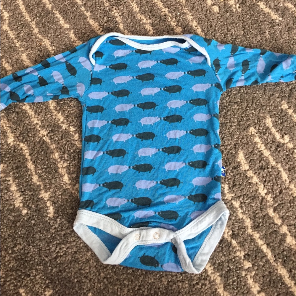 Super Cute KicKee Pants Onesie