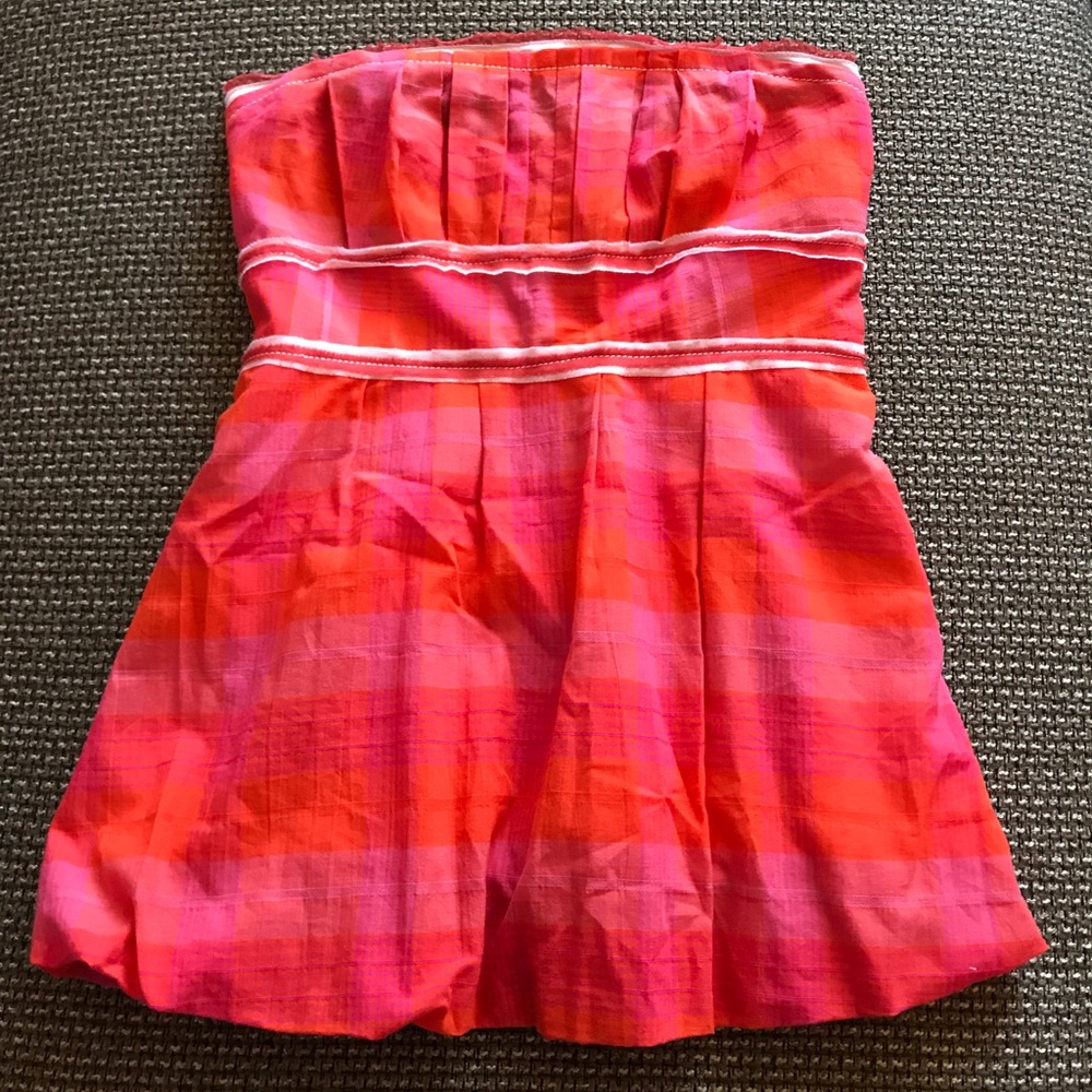 Strapless blouse size 2