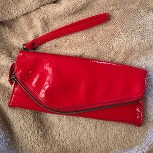Sleek Red Clutch/Wallet/Wristlet