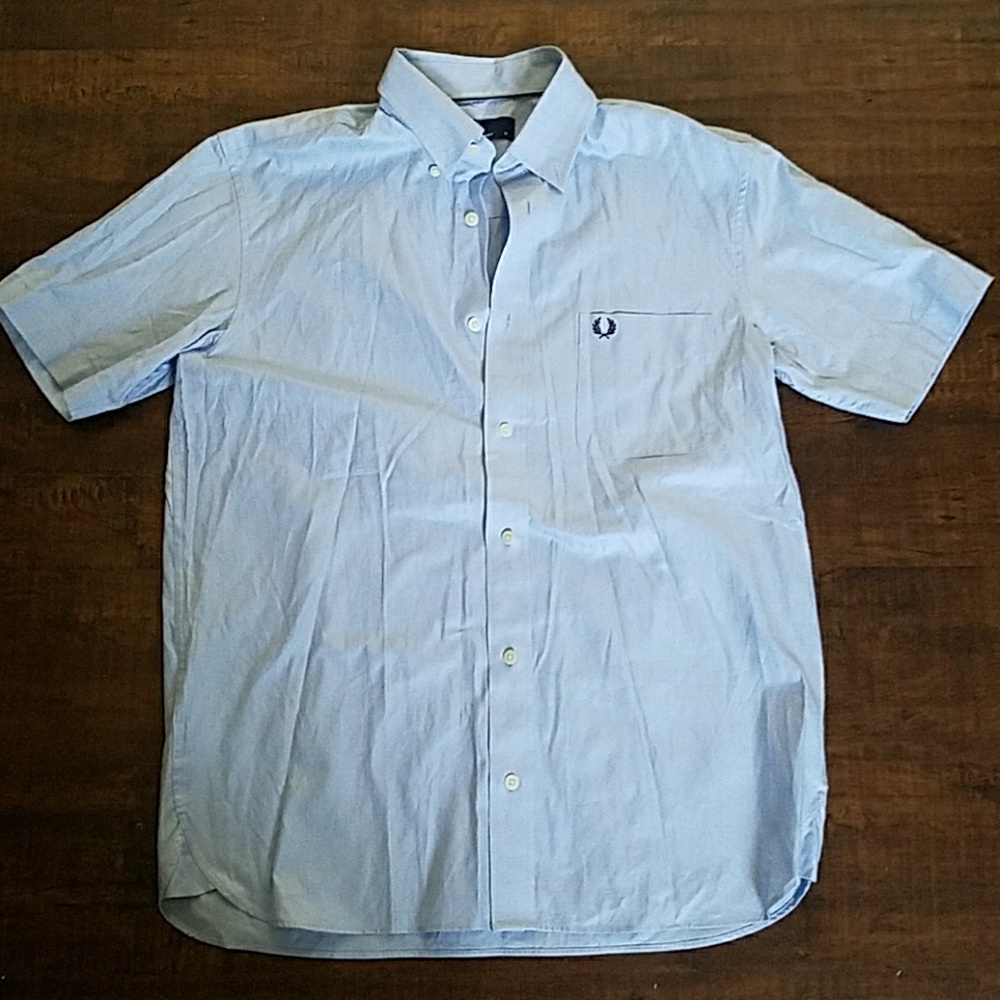 Men's Short Sleeve Button Down