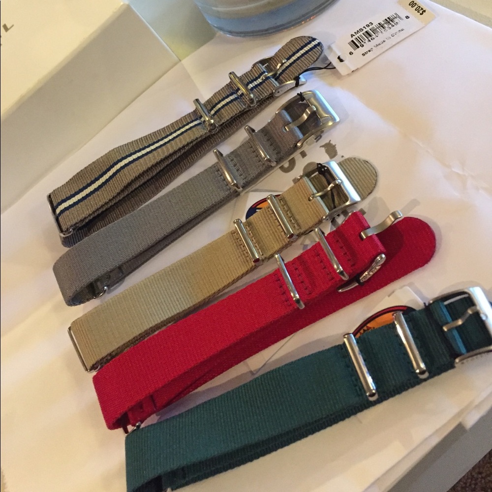 Watch band lot. 18mm & 22mm