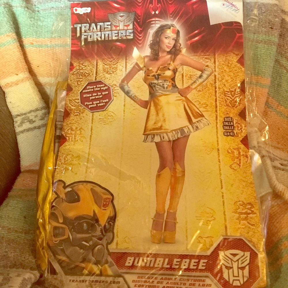 Bumblebee - Transformers Halloween costume. NIB