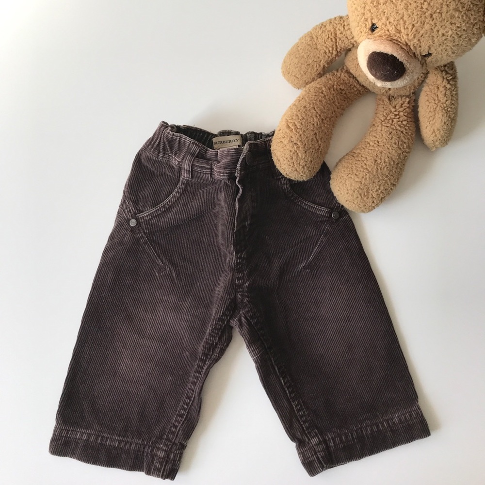 Burberry Brown Corduroy Pants