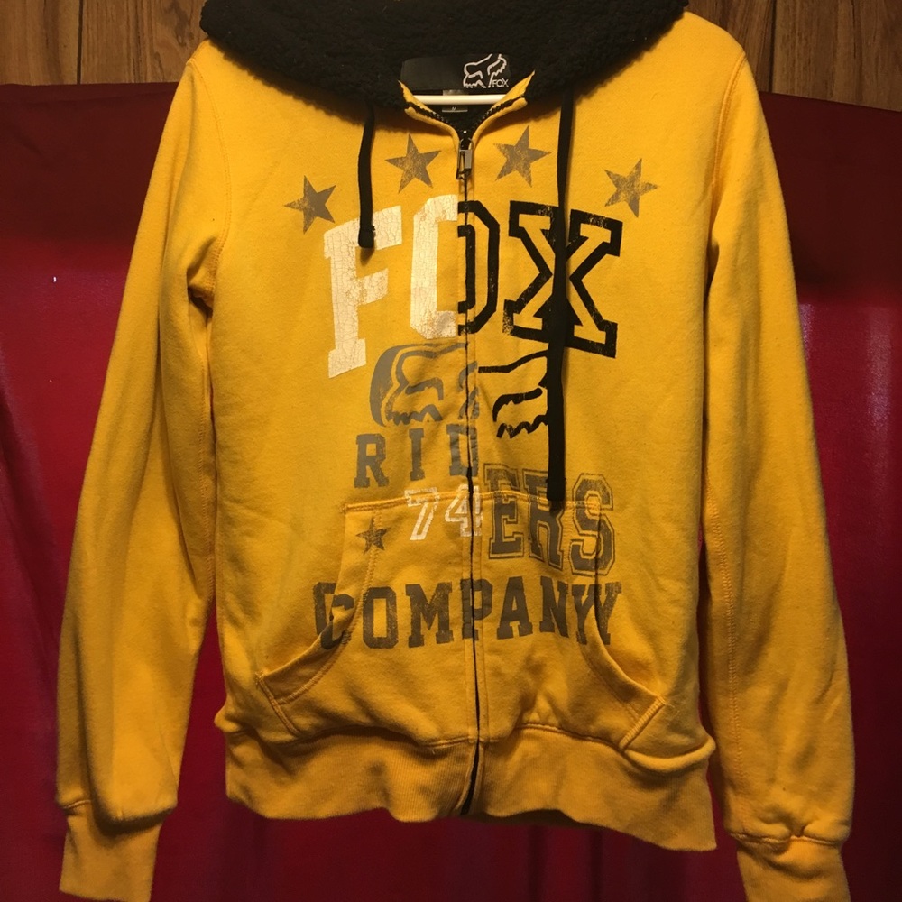 Fox zip up jacket