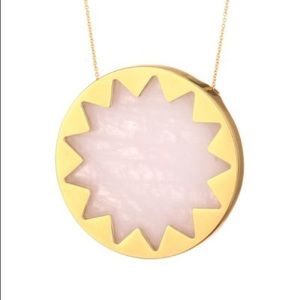 Pink House of Harlow Sunburst Necklace!