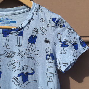 NWOT Threadless Business Time T-shirt Small Girly