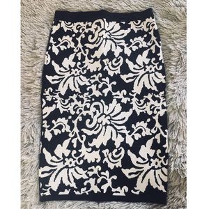 Jealous Tomato Floral Knee Length Pencil Skirt