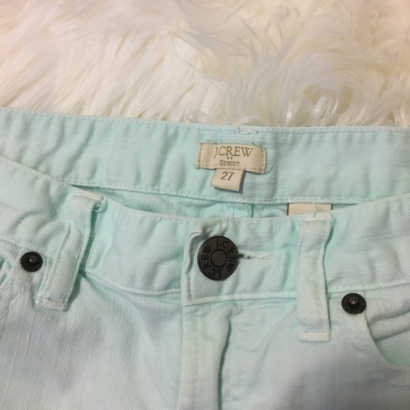 Mint J Crew Toothpick Skinny Jeans - Picture 4 of 5