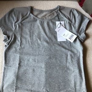 NWT workout mesh shirt