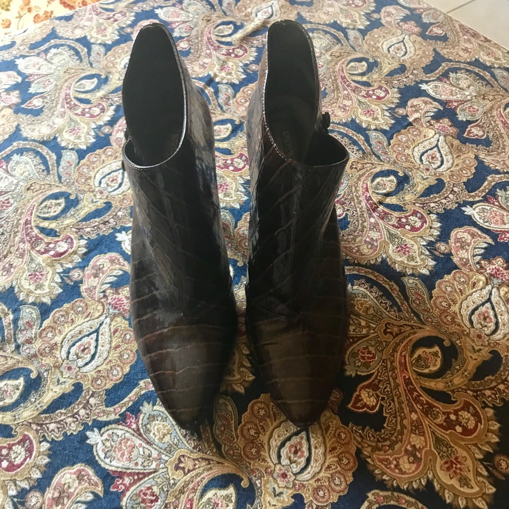 VIA SPIGA BROWN BOOTIE, EXCELLENT CONDITION!!!