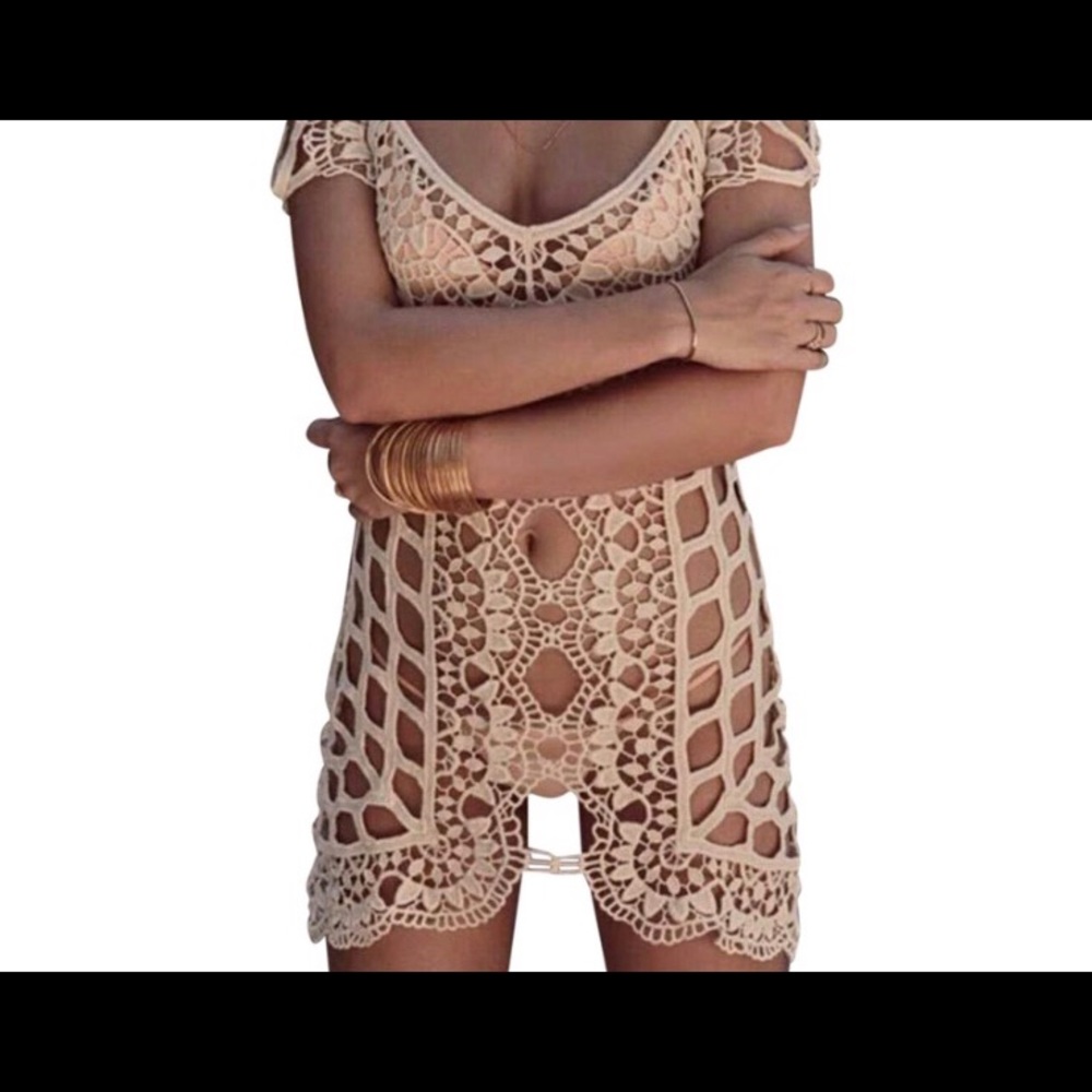 For Love and Lemons Barcelona Crochet Cover-Up