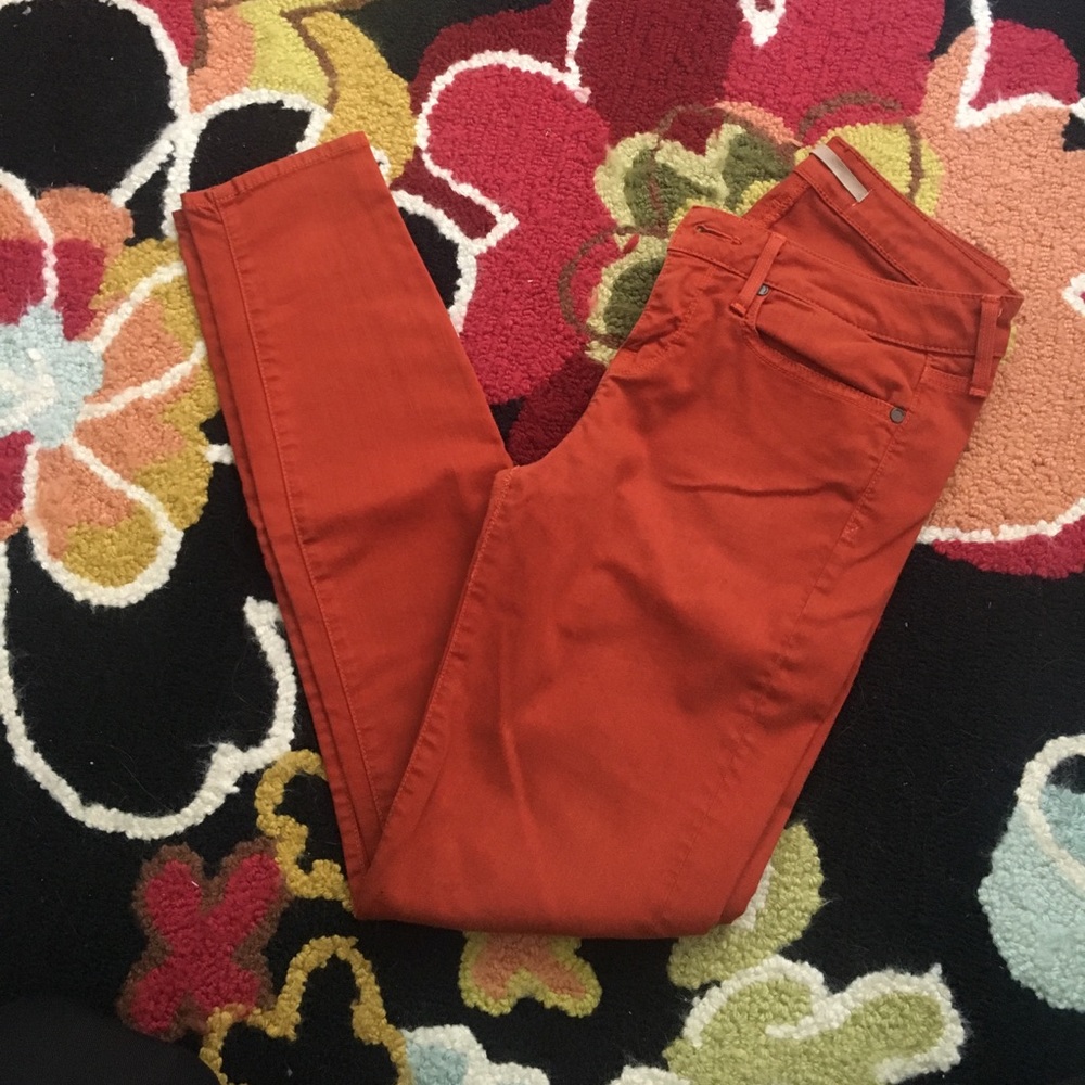 Vince orange jeans