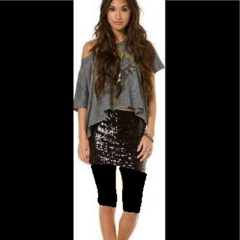 Sparklingly skirt w biker shorts