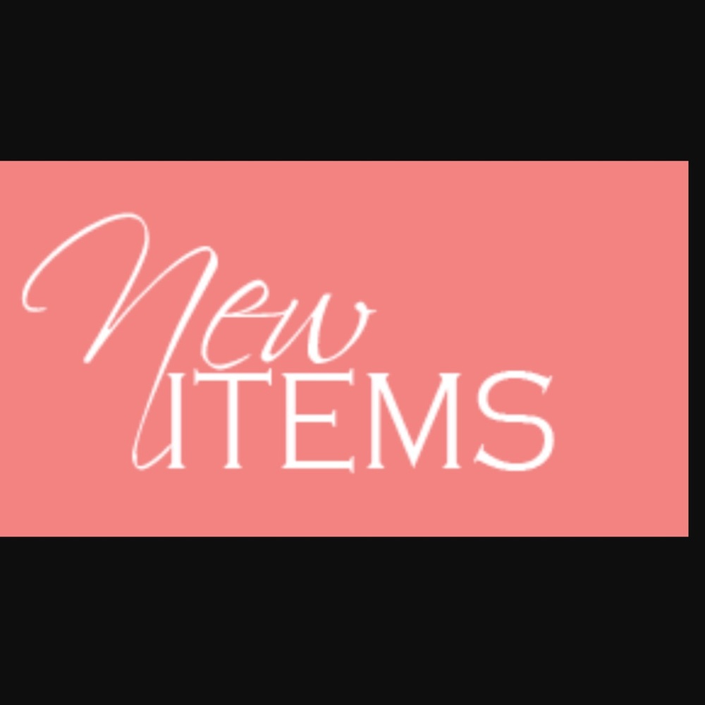 New items.