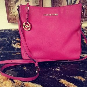 Michael KORS Saffiano Shoulder bag PINK