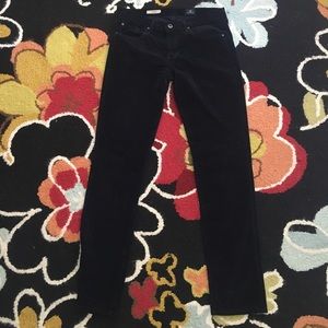 AG- The Steve, slim straight corduroy navy pants